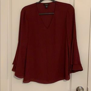 Alfani bell sleeve blouse